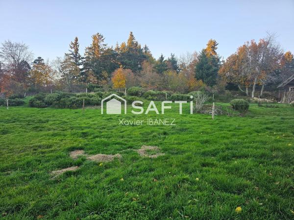 Terrain de 1300m² constructible Saint-Alban-Sur-Limagnole (48120)