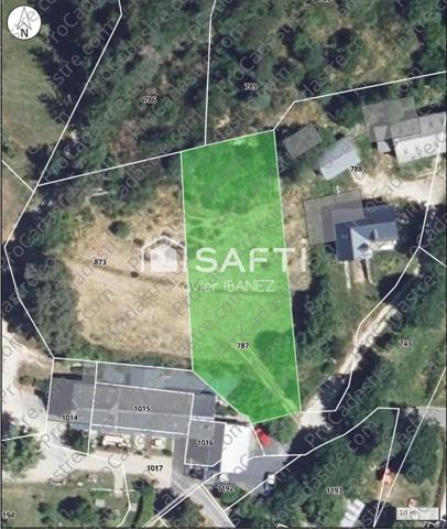 Terrain de 1300m² constructible Saint-Alban-Sur-Limagnole (48120)