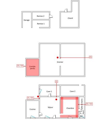 A CHAILLOUE - Maison à rénover (50m² environ)