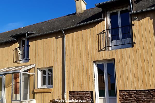 Le Verger (35160) Superbe maison de type 6 pièces en centre-bourg