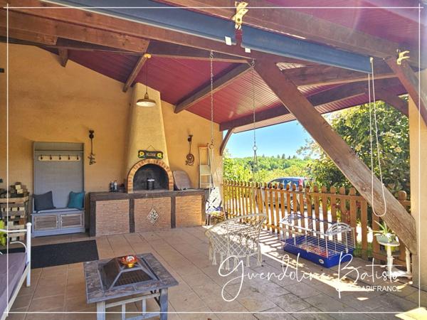 Maison contemporaine 145m² avec vue dégagée - Terrain 4531m²