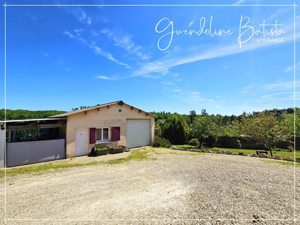 Maison contemporaine 145m² avec vue dégagée - Terrain 4531m²