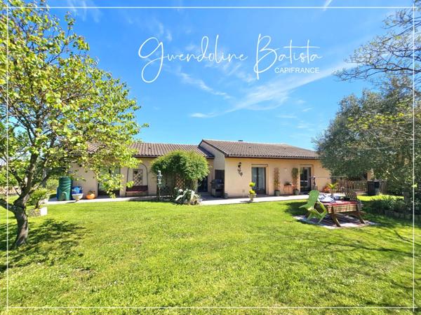 Maison contemporaine 145m² avec vue dégagée - Terrain 4531m²