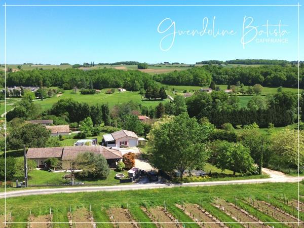 Maison contemporaine 145m² avec vue dégagée - Terrain 4531m²