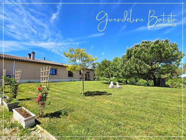 Maison contemporaine 145m² avec vue dégagée - Terrain 4531m²