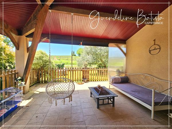 Maison contemporaine 145m² avec vue dégagée - Terrain 4531m²