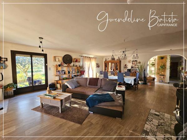 Maison contemporaine 145m² avec vue dégagée - Terrain 4531m²