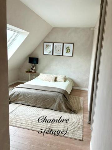 Maison familiale 6 chambres avec vie de plain-pied  au calme en impasse