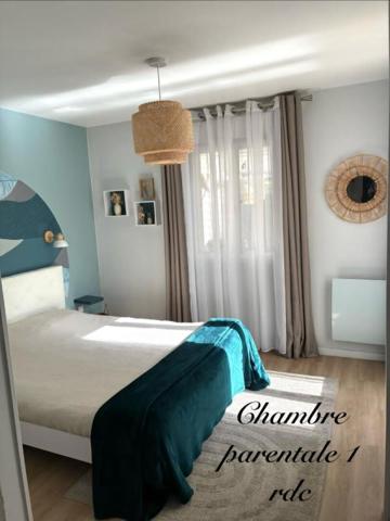 Maison familiale 6 chambres avec vie de plain-pied  au calme en impasse