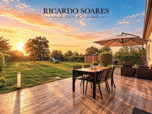 60700 PONT-SAINTE-MAXENCE (SARRON) - MAISON FAMILIALE 7 PIÈCES / 157 M2 AU SOL / 5 CHAMBRES / DOUBLE GARAGE / TERRAIN 876 M²