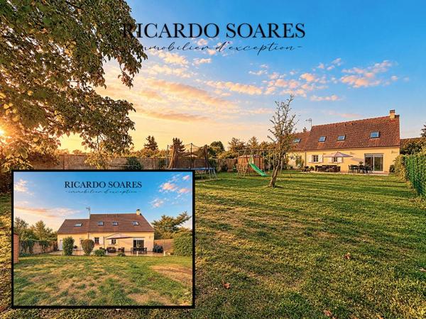 60700 PONT-SAINTE-MAXENCE (SARRON) - MAISON FAMILIALE 7 PIÈCES / 157 M2 AU SOL / 5 CHAMBRES / DOUBLE GARAGE / TERRAIN 876 M²