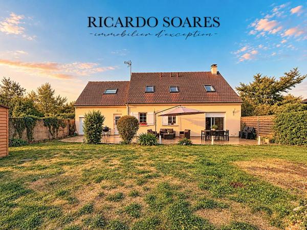 60700 PONT-SAINTE-MAXENCE (SARRON) - MAISON FAMILIALE 7 PIÈCES / 157 M2 AU SOL / 5 CHAMBRES / DOUBLE GARAGE / TERRAIN 876 M²