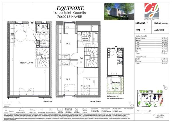 Maison neuve à vendre au Havre (76600)