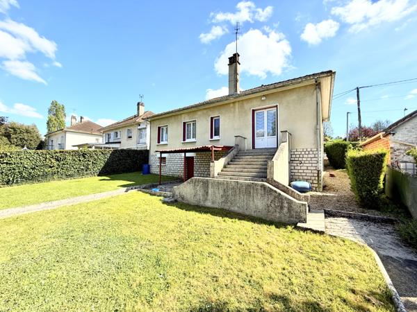 La Ferté-Gaucher (77320) Maison de plain-pied - 93m ² - sous-sol total