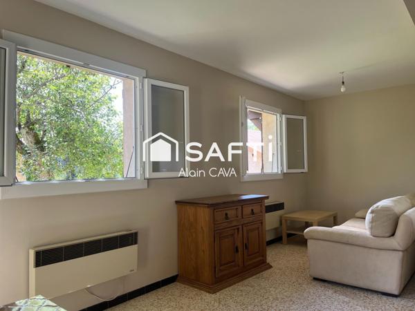 Chalet de 140m² (117m² loi carrez ) proche du  centre villagesur 348m² de terrain - opportunite locative