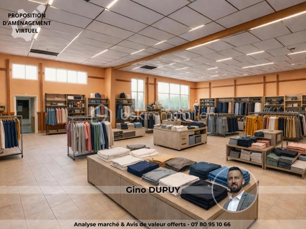 Local commercial de 490 m²