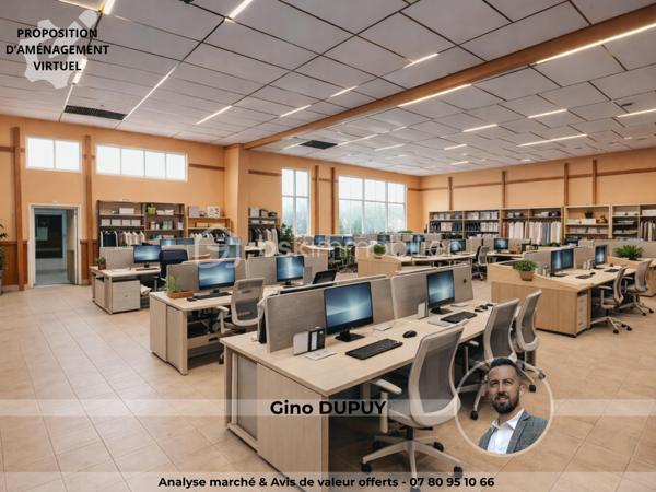 QUIMPER – KERFEUNTEUN / PENVILLERS
Immeuble mixte de + de 490 m² • Emplacement ultra stratégique • Fort potentiel commercial

Rare sur le secteur : un immeuble complet, parfaitement positionné pour une activité à forte visibilité, à 2 minutes de la zone commerciale de Gourvily et à deux pas d’un immense parking gratuit. Flux permanent, accès immédiat aux bus, au covoiturage et aux axes majeurs.
404 m² environ de surfaces professionnelles + 86m² environ (appartement duplex) actuellement loué (700€HC) à l'étage. (entrée indépendante !)

Hall d’accueil, zone bar/snacking, réserve, grande salle de réception d’env. 207 m², cuisine pro, sanitaires, wc pmr, locaux techniques, et 2 bureaux à l’étage avec wc.
Belle façade, large vitrines, visibilité maximale.
Un ensemble idéal pour : restauration, événementiel, commerce à flux, magasin, showroom, salle spécialisée, concept hybride, ou toute activité cherchant un emplacement visible et stratégique.

Duplex indépendant de 86 m² environ
Entrée séparée, double séjour lumineux, cuisine ouverte, 3 chambres, salle d’eau.
Idéal pour un gérant sur place ( ! ) (bail en cours) ou une rentrée locative immédiate (700€HC actuellement).

Terrain idéal pour coin nature, terrasse ?
Parcelle de + de 980m² avec petite dépendance en pierres à rénover totalement.

Ce qui fait la différence :

- Emplacement premium et ultra visible (+ de 12000 véhicules par jour) 
- Parking gratuit géant à - de 100 m
- Volumes rares à Quimper 
- Espace pro opérationnel + logement indépendant
- Parfait pour : exploitant / investisseur / projet mixte


- - - TRAVAUX À PRÉVOIR - - -


- - - Visite uniquement sur rendez-vous - - -

Contact : Gino DUPUY - BSK Immobilier

_________________________________________________

VENTE IMMOBILIÈRE – QUIMPER & Alentours
Échangeons sur votre projet, sans engagement, pour définir la meilleure stratégie de vente.

APPORTEURS D'AFFAIRES
Vous connaissez quelqu'un qui souhaite vendre ou acheter ?
Un simple message suffit pour initier un contact, je m'occupe du reste. Rémunération attractive.

COLLABORATION INTERCABINET
Discutons volontiers d'un partage de mandat ou d'un acheteur en recherche.

_________________________________________________

Honoraires charge vendeur : aucun frais d'agence pour vous.
Le prix affiché est votre prix final hors frais de notaire.