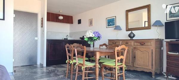 Appartement de type 3 Face mer 57,3 m² 2 chambres balcon cave