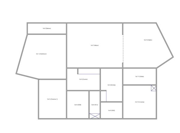 Appt T3 88 M2 (T4 possible) + Garage / BEAUSÉJOUR / PONT DU CENS