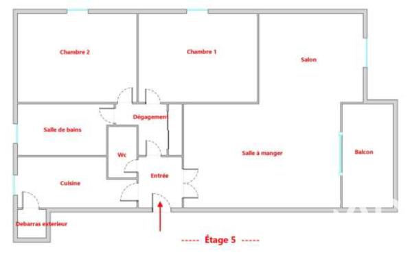 Appartement à vendre 3 pièces 78,66 m² Bron
