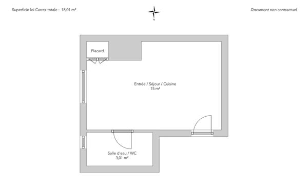 Appartement Paris 18e - RUE BACHELET / JULES JOFFRIN