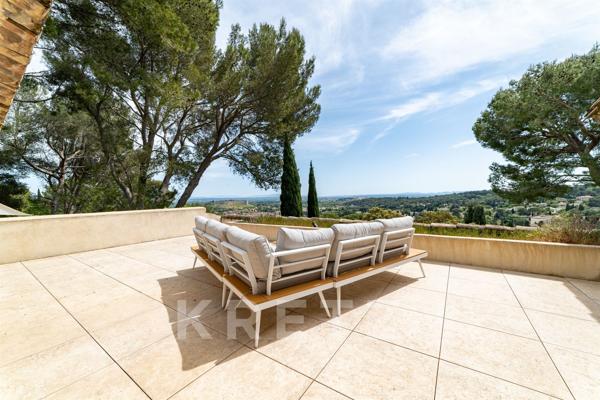 Villeneuve lès Avignon - Propriété en Pierre - 5 chambres - Vue Panoramique