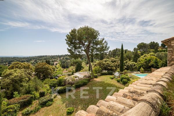 Villeneuve lès Avignon - Propriété en Pierre - 5 chambres - Vue Panoramique