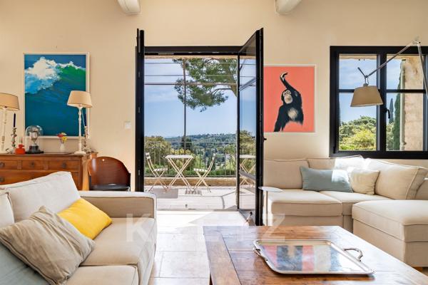 Villeneuve lès Avignon - Propriété en Pierre - 5 chambres - Vue Panoramique