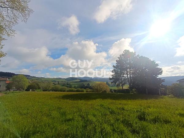 Terrain Montchal 1140 m2