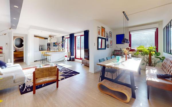 Appartement à vendre    3 pièces • 90 m2 Lyon 7