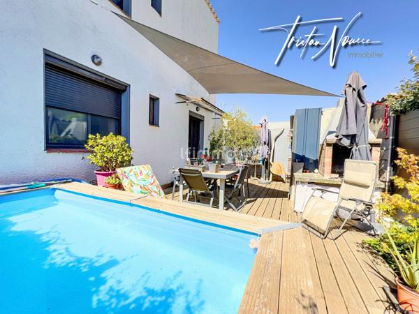 Maison 2 faces - 130 m2 - 4 chambres - Garage piscine - Saint Cyprien