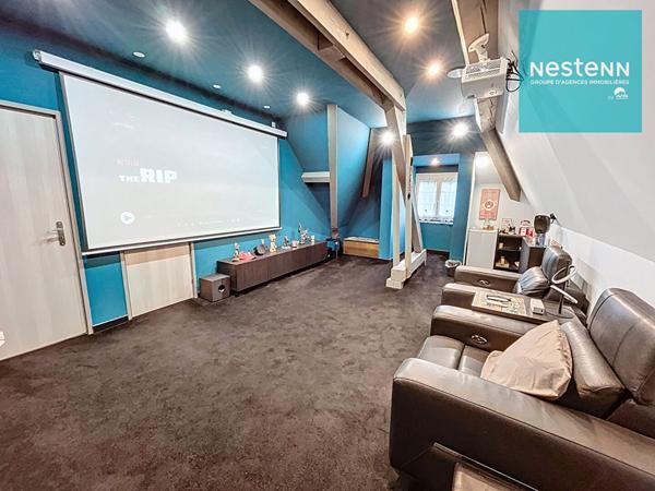 Saint-Romain-Le-Puy - Maison 250 m² - 4 chambres - piscine - salle de cinéma