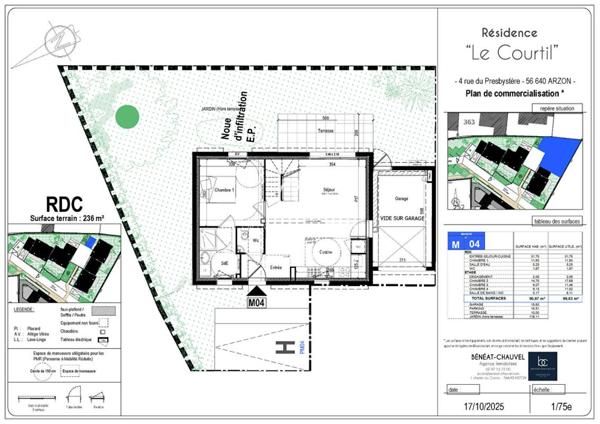 ARZON Maison 5 pièces 90 m²