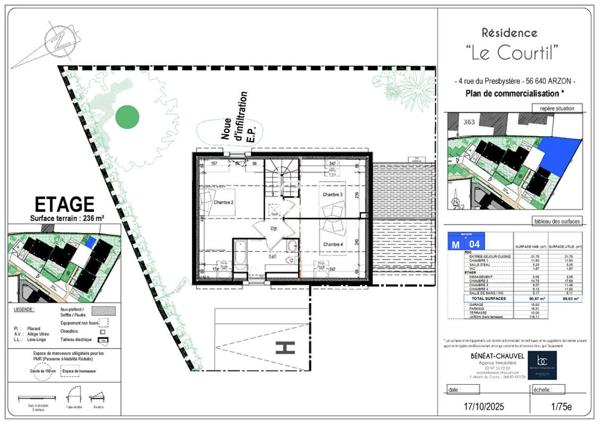 ARZON Maison 5 pièces 90 m²