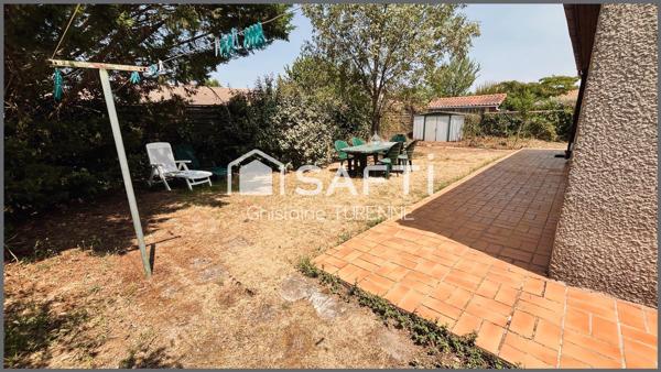 Maison de plain-pied 105 m2 avec jardin