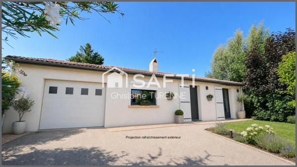 Maison de plain-pied 105 m2 avec jardin