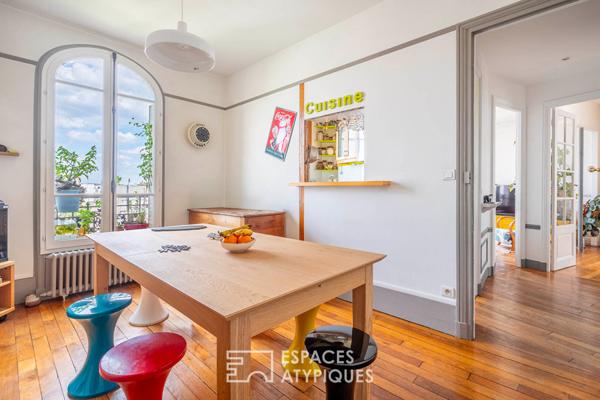 Duplex en hyper centre de Romainville