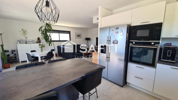 Maison contemporaine plain pied avec piscine Aussonne