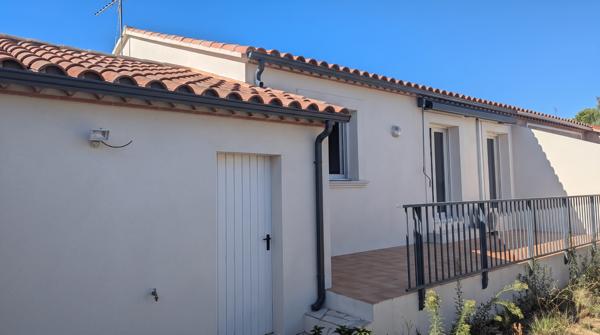 Villa T4 de 82 m² à Fabrègues avec terrasse et garage sur 326 m²