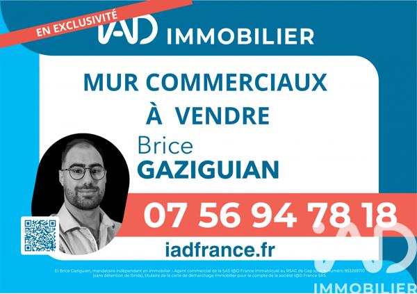 Murs commerciaux  à vendre 46 m² Gap