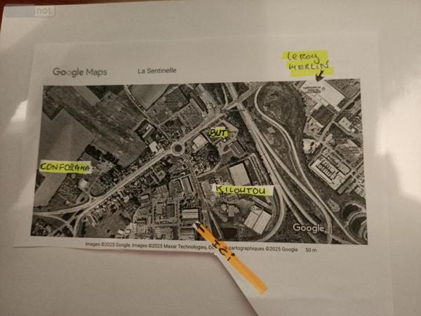 Fonds et/ou murs commerciaux à louer à Trith-Saint-Léger dans le Nord (59125), ref : 59083-L1781