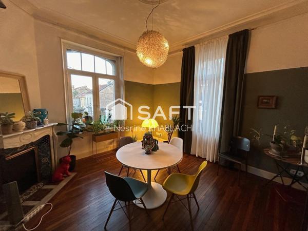 Maison de maitre rénovée 6ch, 700m2 terrain