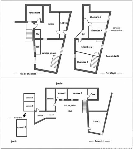 Maison à vendre 6 pièces 127,76 m² Thurins