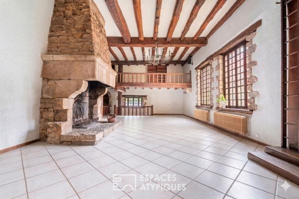 Maison de caractère avec jardin et terrasse en centre ville