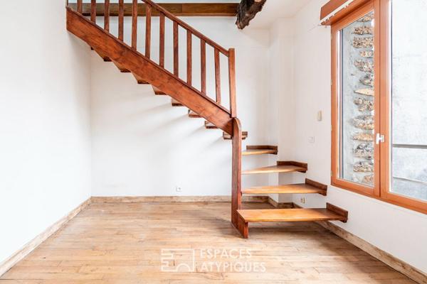 Maison de caractère avec jardin et terrasse en centre ville