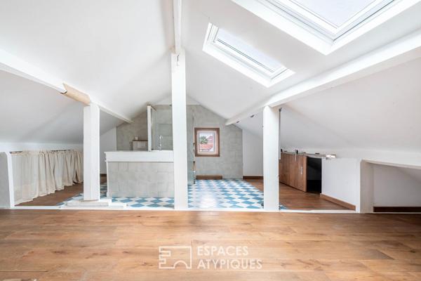 Maison de caractère avec jardin et terrasse en centre ville