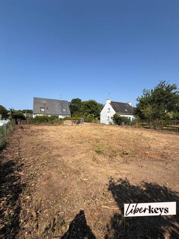 Terrain 560 m2- viabilisé -Guidel-Plages