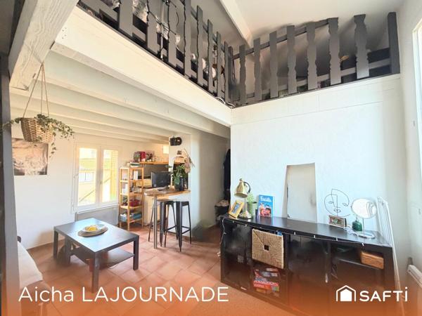 Appartement 25m2 avec mezzanine Intra-Muros