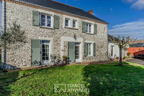 Maison familiale de caractère et son studio indépendant