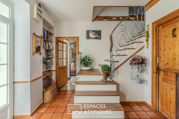 Maison familiale de caractère et son studio indépendant